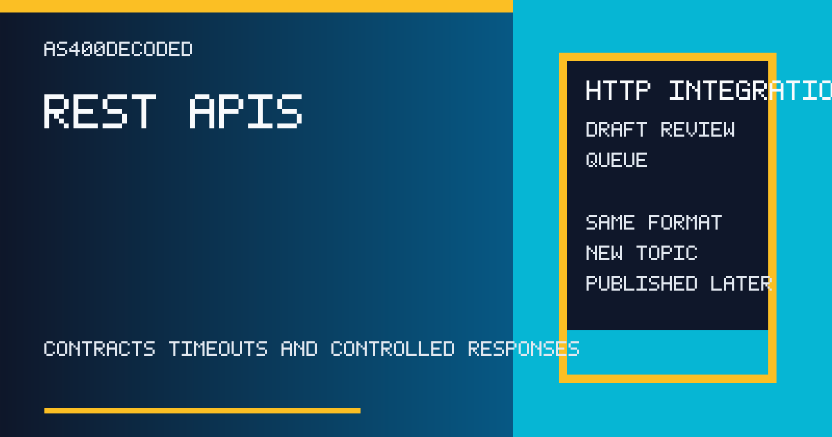 IBM i REST APIs and HTTP Client Integration Explained